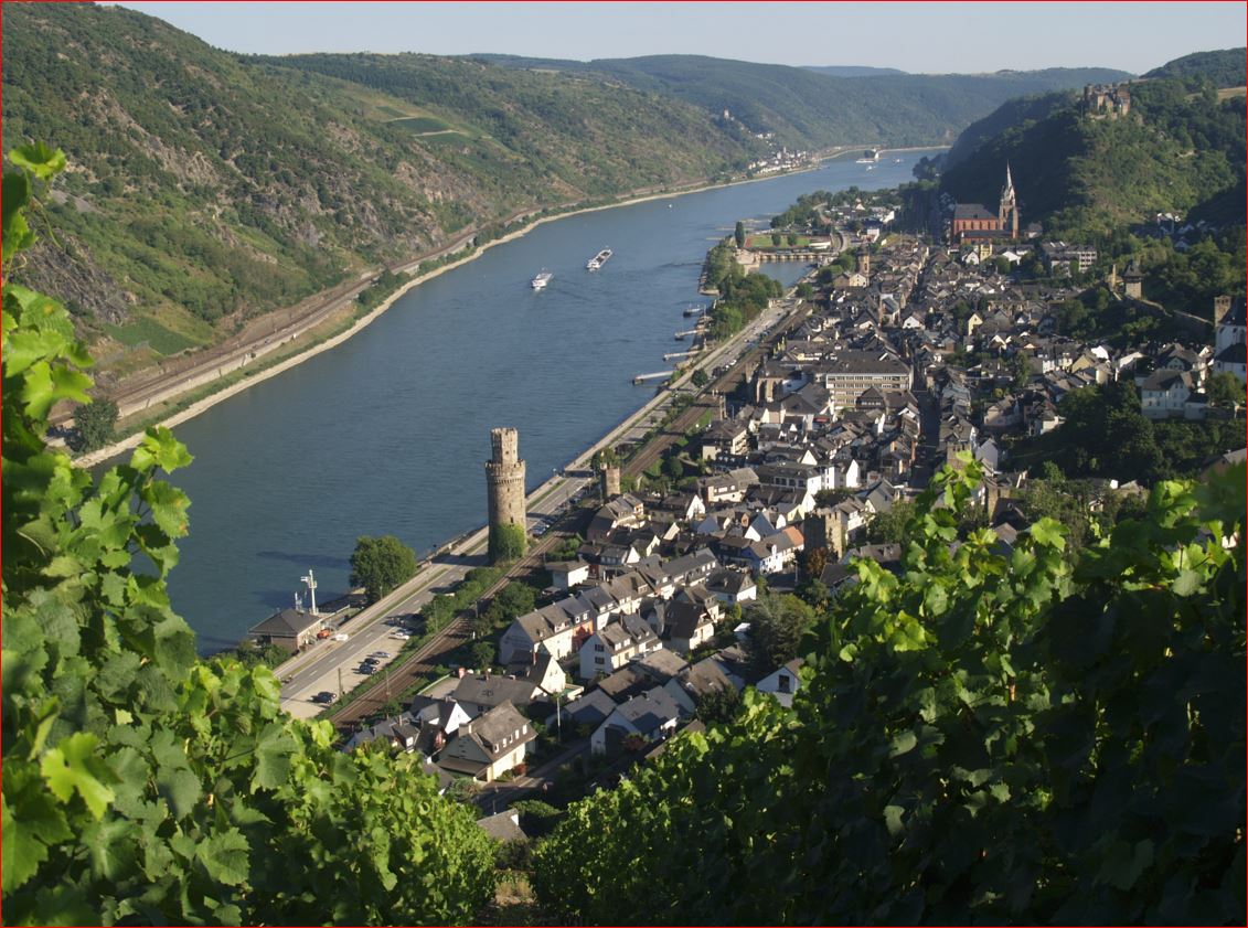 Blick auf Oberwesel