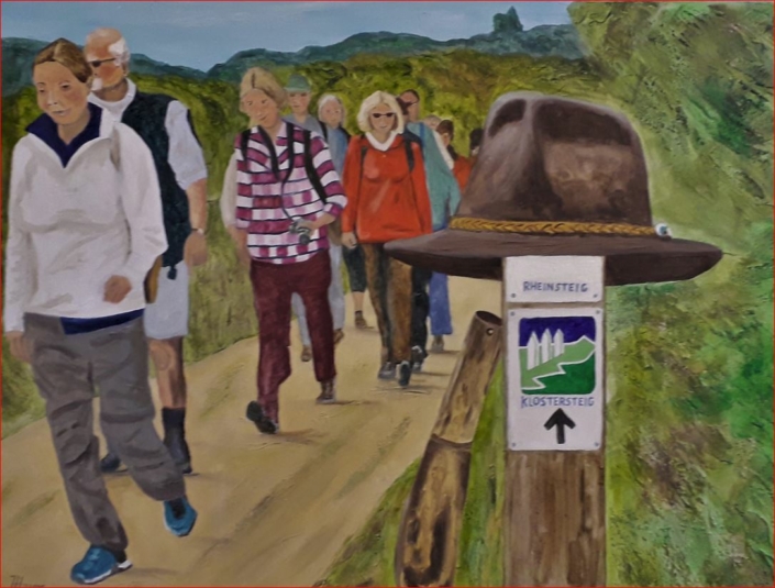 Jochen Harms, Klostersteigwanderer